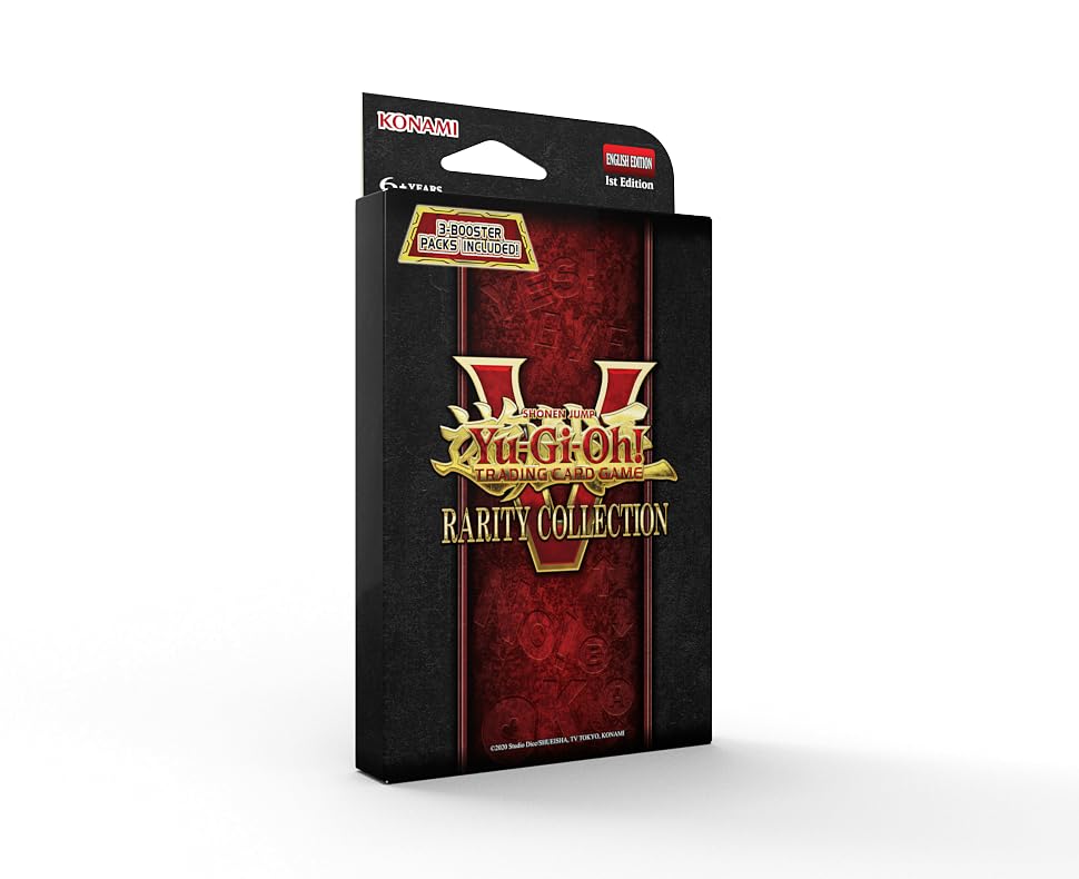 Amazon.com: YGO Rarity Collection V 3-Pack Booster : Toys & Games